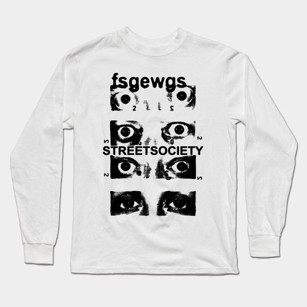 Eyes Long Sleeve T-Shirt by Streetsociety